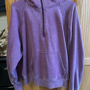 Grace & Lace Lavender Zip-Up Jacket